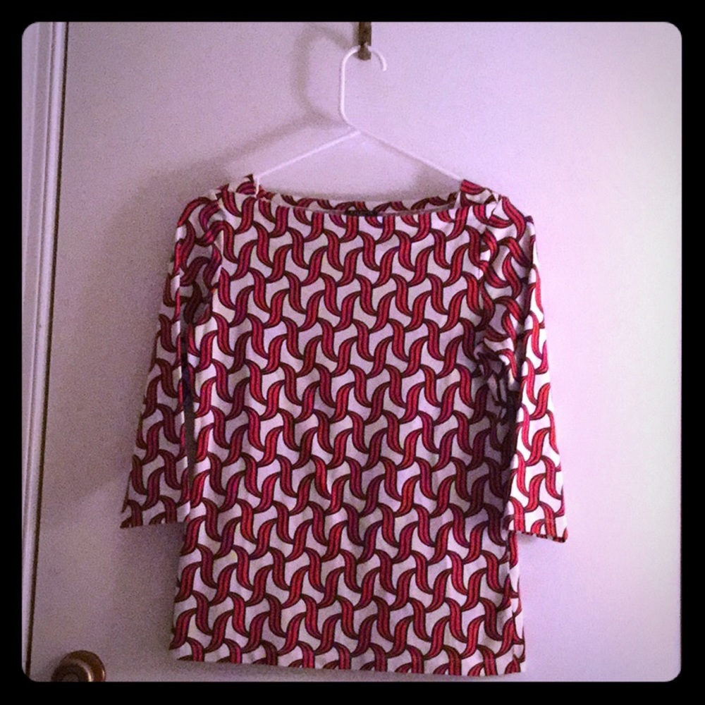 Talbot’s 3/4 sleeve boatneck shirt